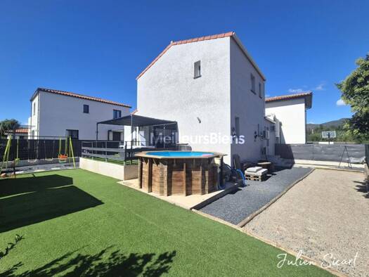 Pavillon à vendre 298 000 € 4 pièces 3 chambres 110 m² 425 m² de terrain Millas 66170