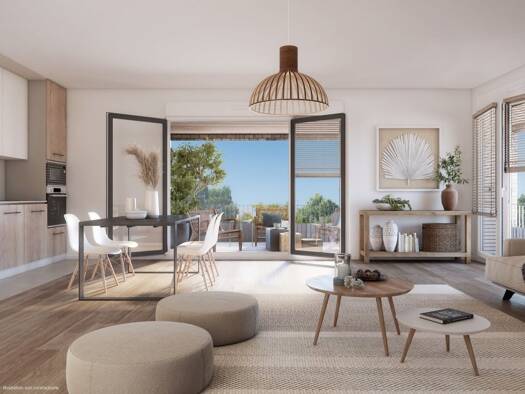 Duplex à vendre - neuf 328 500 € 3 pièces 2 chambres 70 m² Étage 1/2 Barby 73230