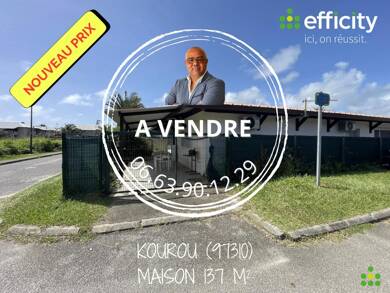 Maison à vendre 327 000 € 6 pièces 5 chambres 137 m² 193 m² de terrain Kourou 97310