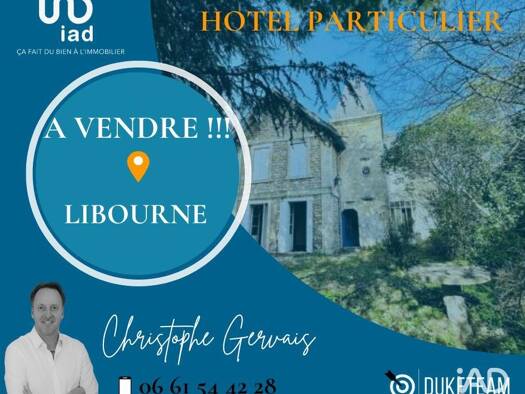 Local commercial à vendre 590 000 € 185 m² de surface de vente La Plante Libourne 33500