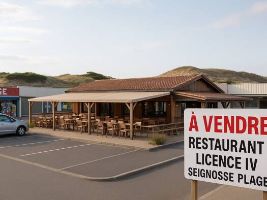 Restaurant à vendre Fonds de commerce 279 000 € 115 m² d'espace de restauration Seignosse 40510