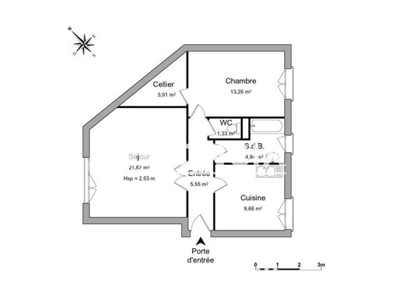 Maison à louer, 60m², ORLEANS