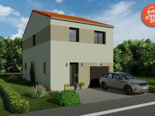 Terrain avec maison neuve à vendre 299 000 € 5 pièces 3 chambres 90 m² 435 m² de terrain Herserange 54440