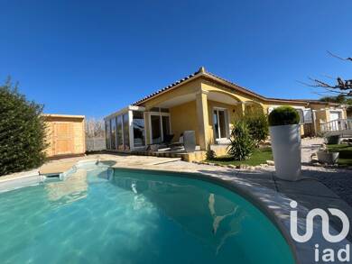 Maison de plain-pied à vendre 350 000 € 4 pièces 3 chambres 108 m² 496 m² de terrain Adissan 34230