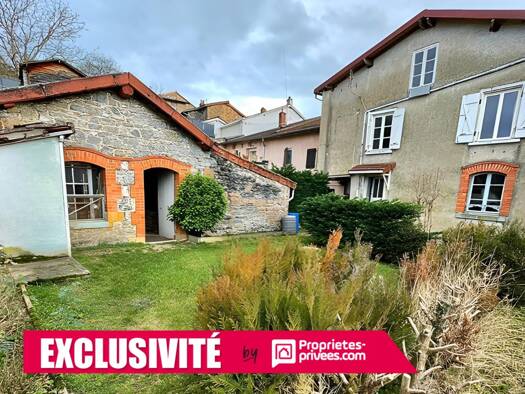 Maison à vendre 75 000 € 7 pièces 4 chambres 150 m² 317 m² de terrain Thizy-les-Bourgs 69240