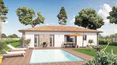 Terrain avec maison neuve à vendre 261 034 € Bourg 33710