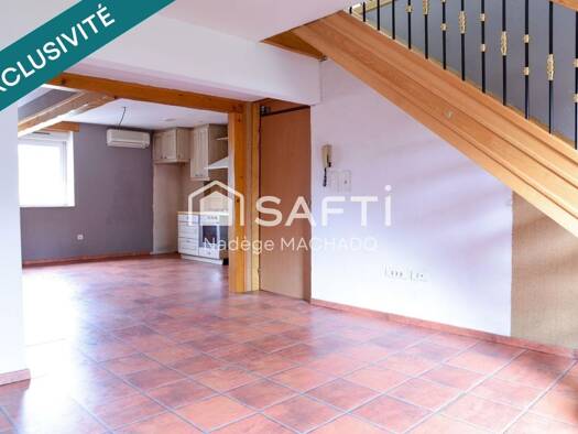 Duplex à vendre 110 000 € 3 pièces 2 chambres 61 m² Étage 2/2 Nilvange 57240