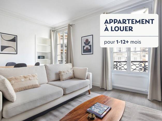 Appartement à louer 3 490 € 3 pièces 2 chambres 61 m² 2ème étage Ternes-Maillot Paris 17ème arrondissement 75017