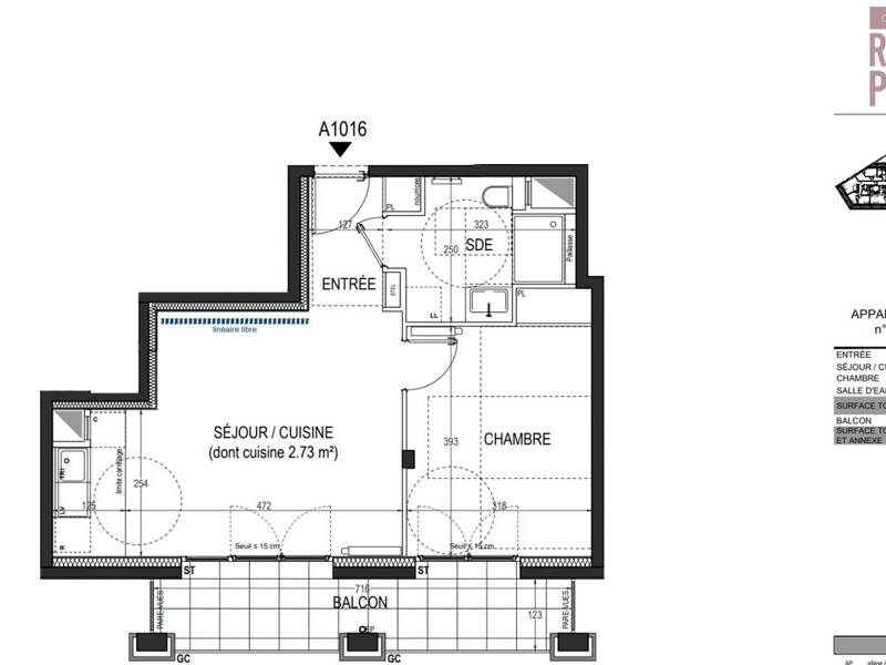Maison à louer, 44m², SAINT OUEN