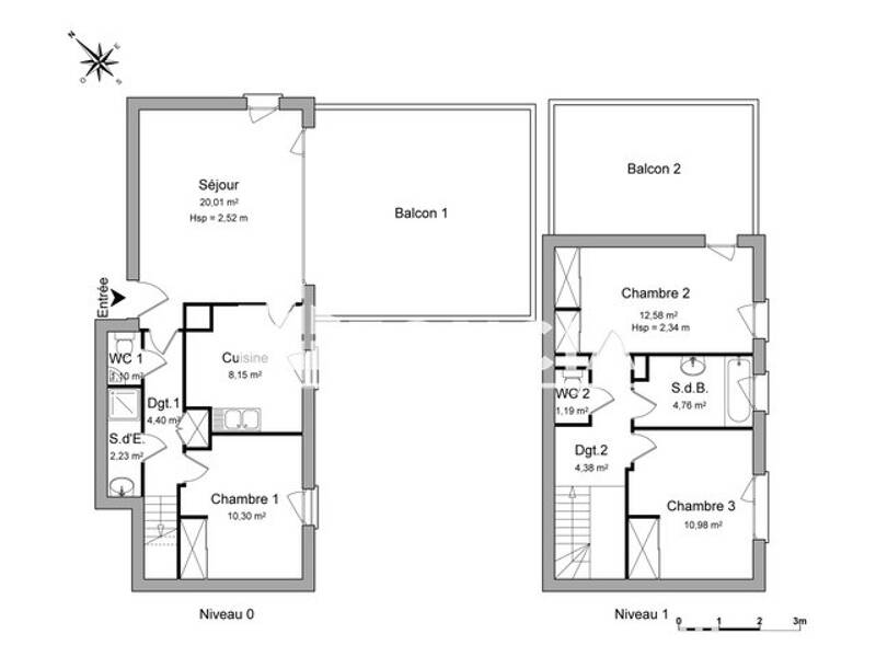 Maison à louer, 80m², BREST