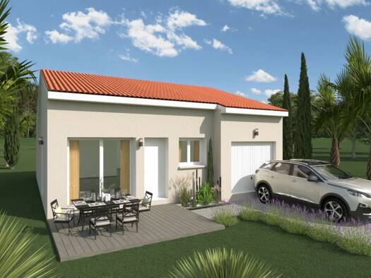 Terrain avec maison neuve à vendre 246 900 € 3 pièces 2 chambres 65 m² 302 m² de terrain Pomérols 34810