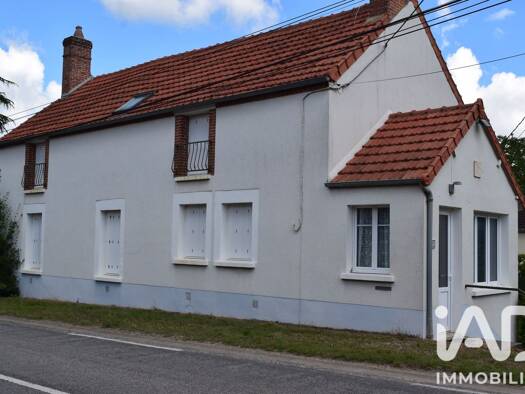 Maison à vendre 62 000 € 4 pièces 2 chambres 95 m² 589 m² de terrain Beaulieu-sur-Loire 45630