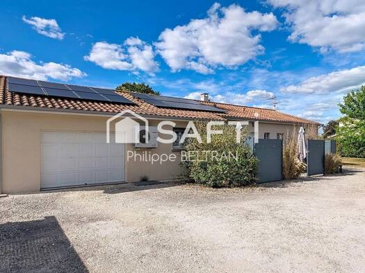 Maison de plain-pied à vendre 254 000 € 5 pièces 4 chambres 104 m² 1 073 m² de terrain Villandraut 33730