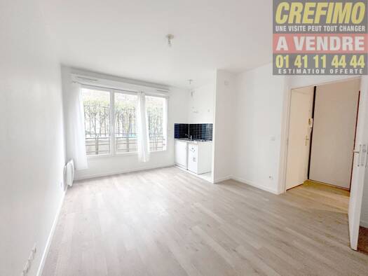 Appartement à vendre 180 000 € 1 pièce 25 m² RDC/4 Hauts d'Asnières-Métro Asnières-sur-Seine 92600