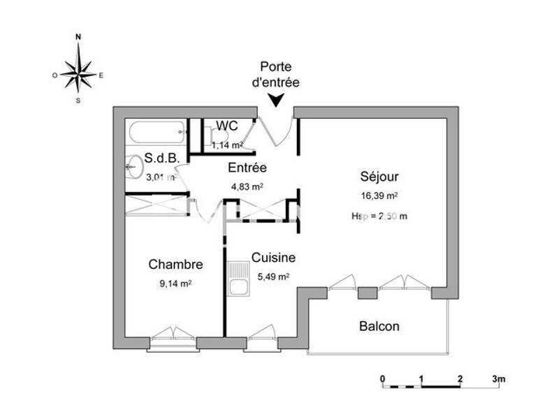 Maison à louer, 41m², VILLIERS SUR MARNE