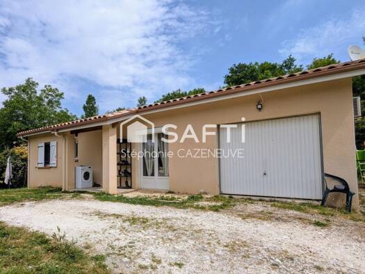 Maison de plain-pied à vendre 187 500 € 5 pièces 4 chambres 103 m² 979 m² de terrain Castelnau-Barbarens 32450