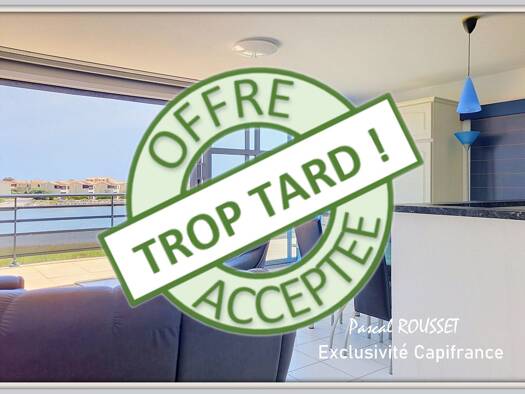 Appartement à vendre 216 000 € 3 pièces 2 chambres 49 m² Étage 1/3 Leucate 11370