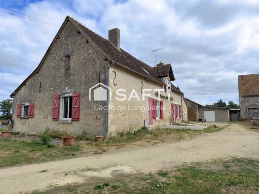 Maison à vendre 148 000 € 7 pièces 4 chambres 173 m² 14 796 m² de terrain Néons-sur-Creuse 36220