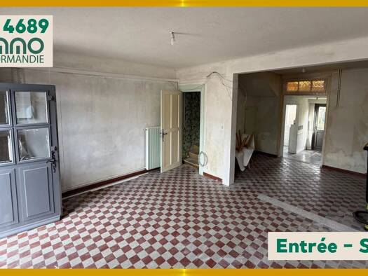 Maison à vendre 76 500 € 3 pièces 1 chambre 57 m² Serquigny 27470