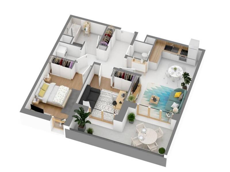 Maison à louer, 63m², TOURS