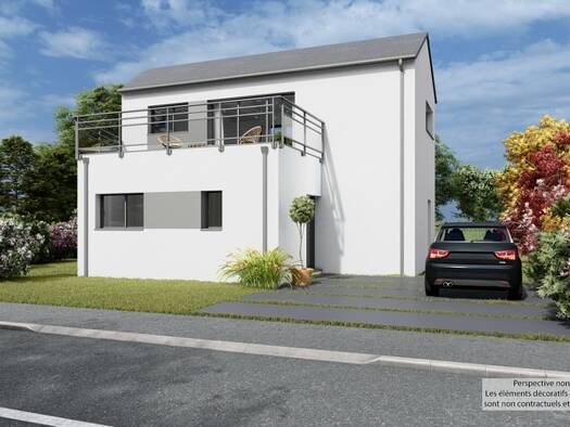 Terrain avec maison neuve à vendre 358 000 € 4 pièces 3 chambres 100 m² 700 m² de terrain Urbain Est Montfort-sur-Meu 35160