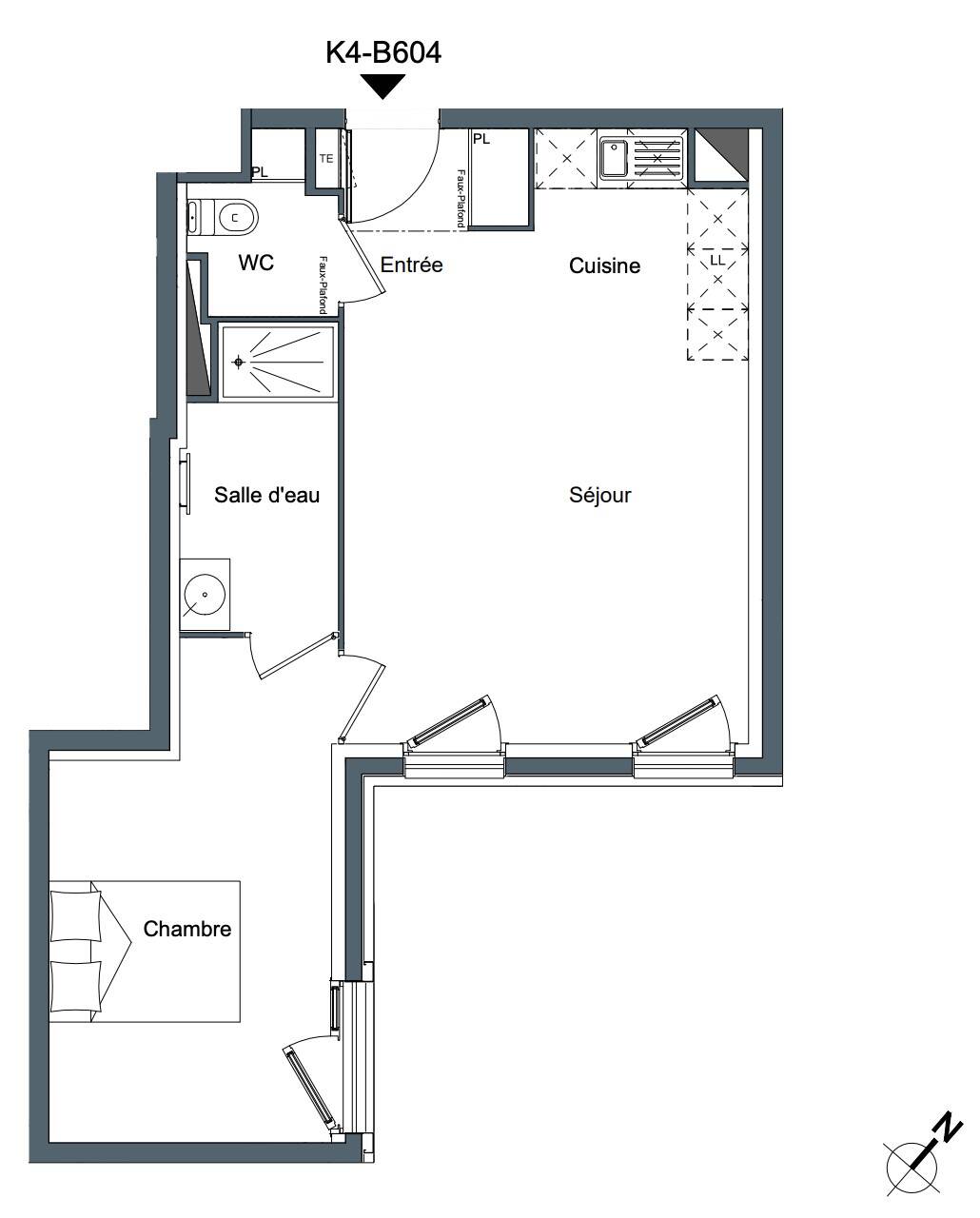Maison à louer, 44m², COLOMBES