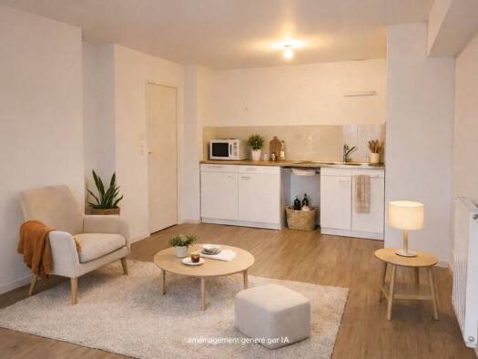 Appartement à vendre 149 989 € 2 pièces 1 chambre 44 m² Étage 1/2 Hôtel de Ville Couëron 44220