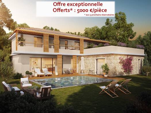 Maison à vendre - neuf 1 260 000 € 5 pièces 4 chambres 130,7 m² Beaucours-La Gorguette-La Morvenede Sanary-sur-Mer 83110