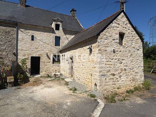 Maison à vendre 234 150 € 2 pièces 1 chambre 84 m² 663 m² de terrain Péaule 56130