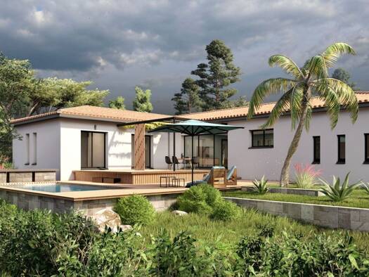 Terrain avec maison neuve à vendre 377 900 € 4 pièces 3 chambres 125 m² 605 m² de terrain Nebian 34800