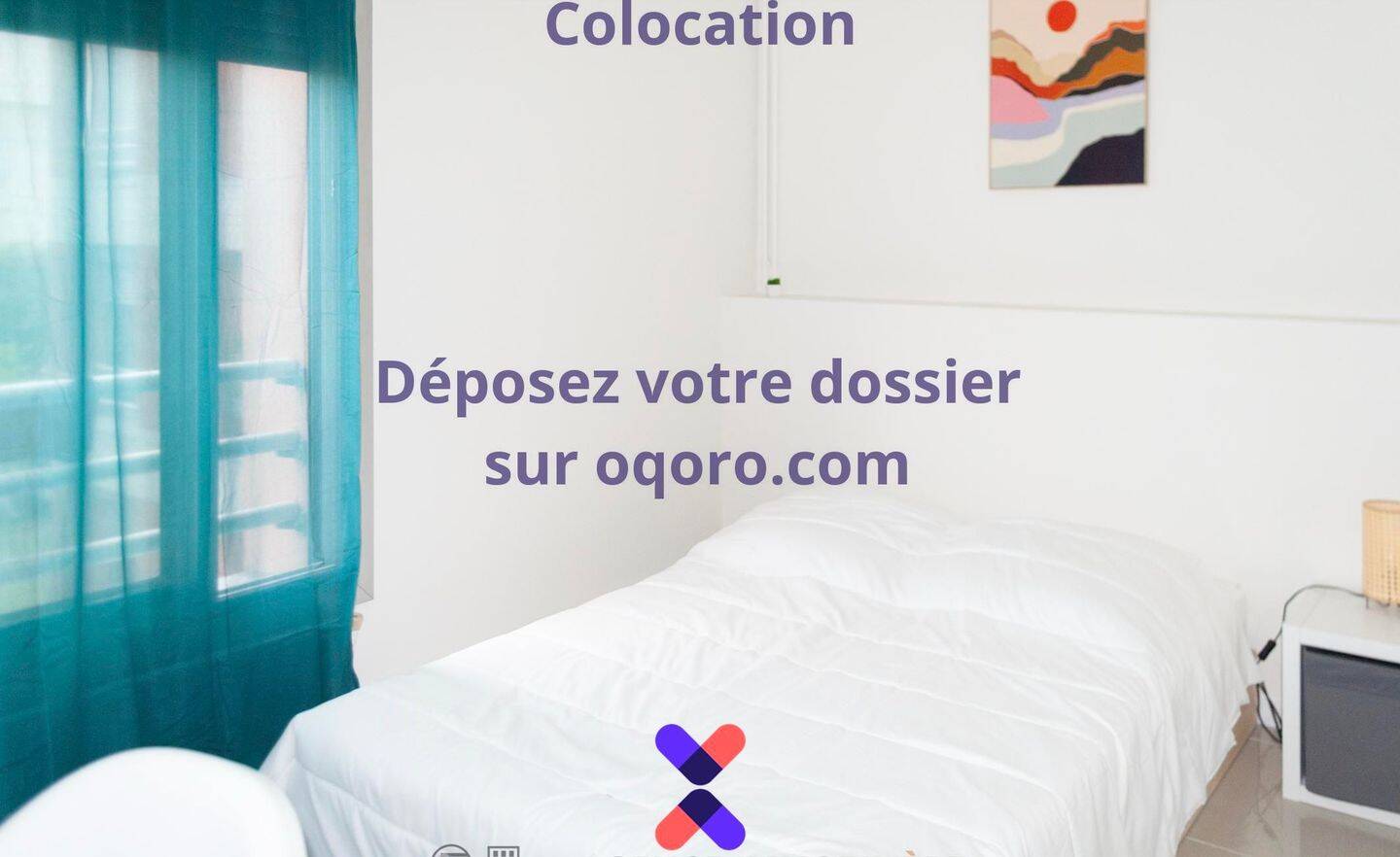 Chambre en colocation appartement meublé — 14