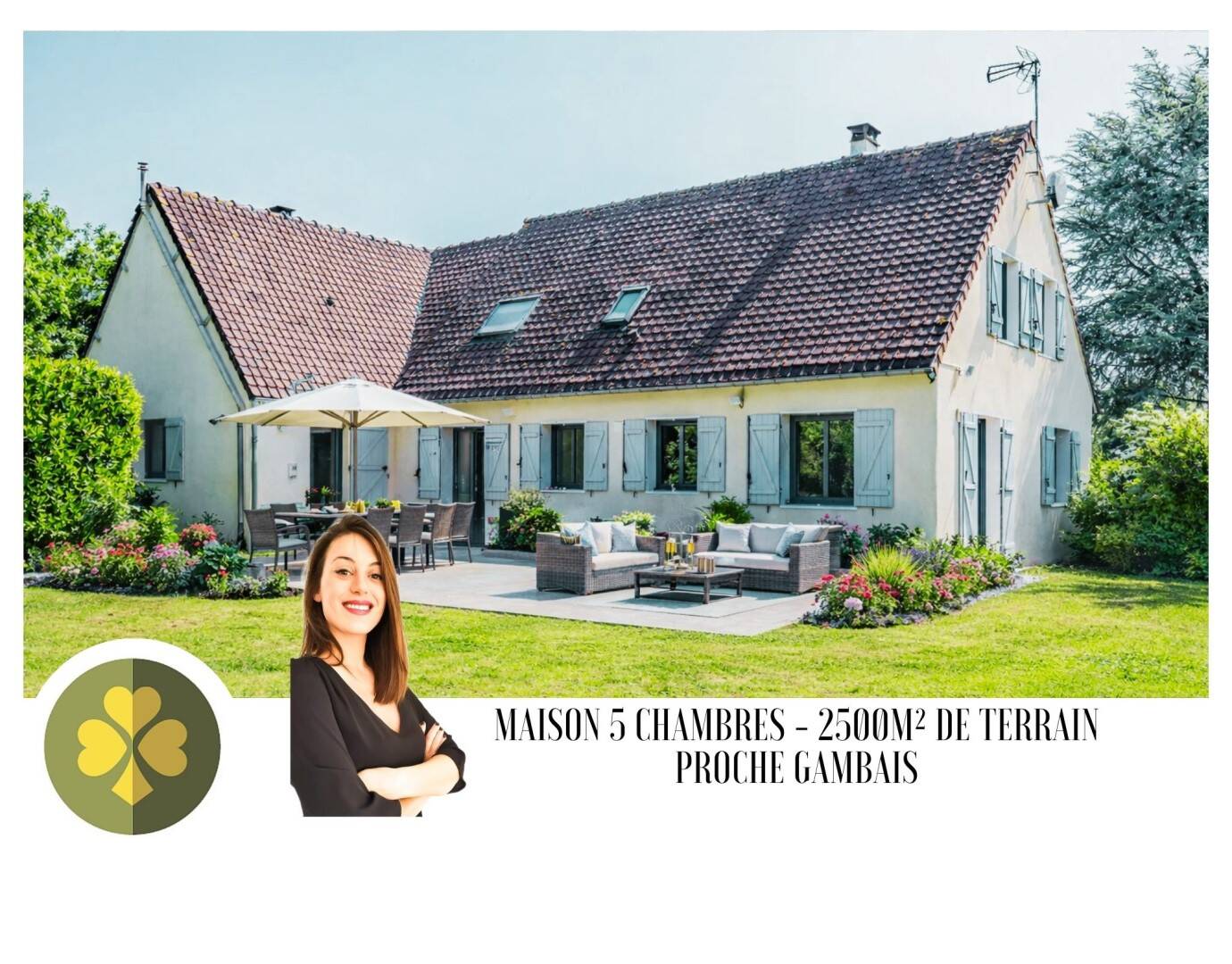 Maison à vendre, 164m², GAMBAIS