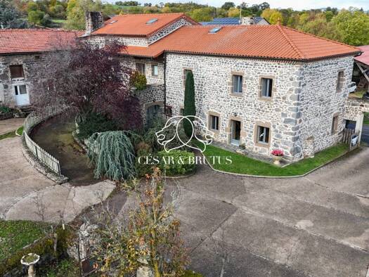 Maison à vendre 379 900 € 13 pièces 9 chambres 343 m² 1 472 m² de terrain Sanssac-l'Église 43320