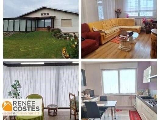 Maison en viager occupé Bouquet 77 100 € 5 pièces 2 chambres 99 m² 1 157 m² de terrain La Vôge-les-Bains 88240