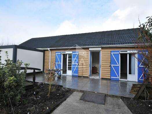 Maison de plain-pied à vendre 171 200 € 3 pièces 1 chambre 66 m² 1 432 m² de terrain Tigny Noyelle 62180