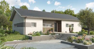 Terrain avec maison neuve à vendre 240 000 € Laplume 47310
