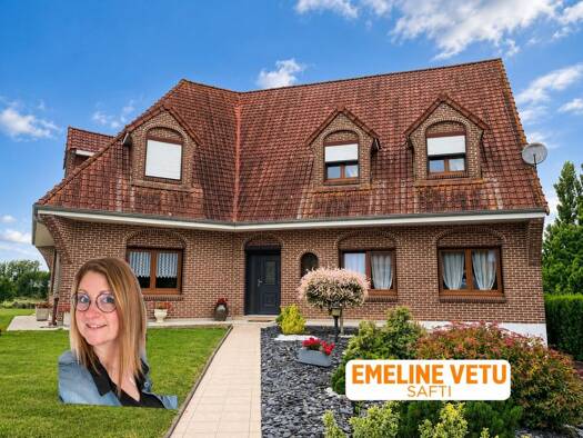 Maison à vendre 350 000 € 5 pièces 4 chambres 177 m² 3 486 m² de terrain Saint-Hilaire-Cottes 62120