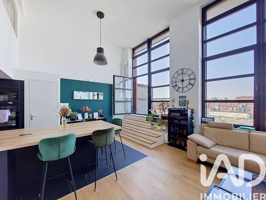 Loft à vendre 257 500 € 5 pièces 3 chambres 134,34 m² Étage 3/3 Virolois Tourcoing 59200