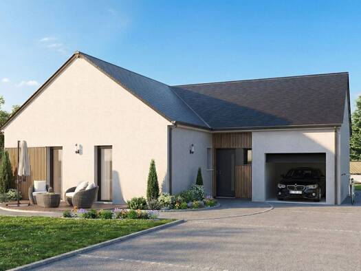 Terrain avec maison neuve à vendre 793 859 € 4 pièces 3 chambres 88 m² 670 m² de terrain Agglomeration Carnac 56340