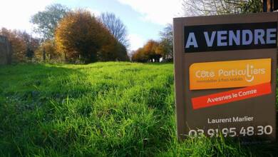 Terrain constructible à vendre 33 990 € 2 390 m² de terrain Avesnes le Comte 62810