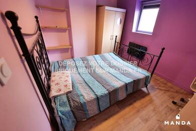 Appartement à louer 400 € 5 pièces 4 chambres RDC Flocon Tourcoing 59200