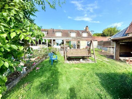 Maison à vendre 219 500 € 5 pièces 2 chambres 112 m² 500 m² de terrain Saint-Crépin-Ibouvillers 60790