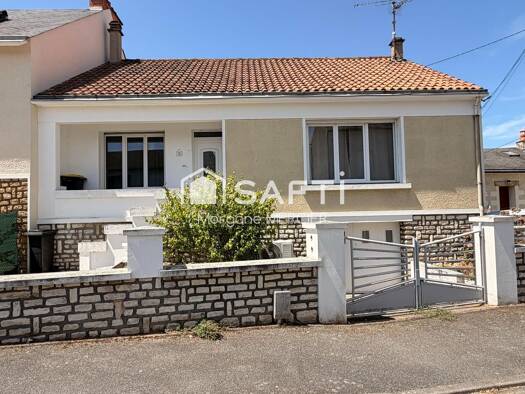 Maison à vendre 153 000 € 4 pièces 3 chambres 85 m² 555 m² de terrain Jean Jaures-Les Maligrettes Thouars 79100