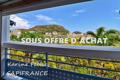 Appartement à vendre 179 900 € 2 pièces 1 chambre 41 m² Étage 1/3 Le Marin 97290