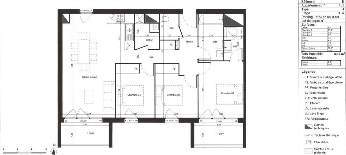 Maison à louer, 84m², LORMONT