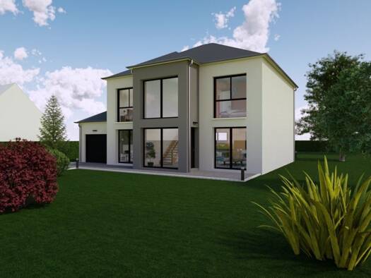 Terrain avec maison neuve à vendre 455 926 € 4 pièces 3 chambres 84 m² 832 m² de terrain Base Aerienne Bessancourt 95550