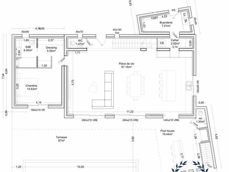 Maison à vendre, 175m², MEYREUIL