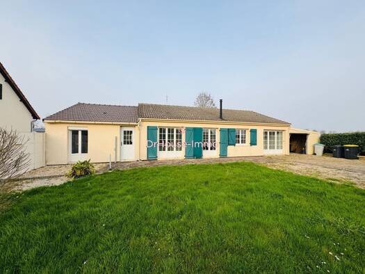 Maison de plain-pied à vendre 271 000 € 6 pièces 4 chambres 140 m² 760 m² de terrain Martin-Église 76370