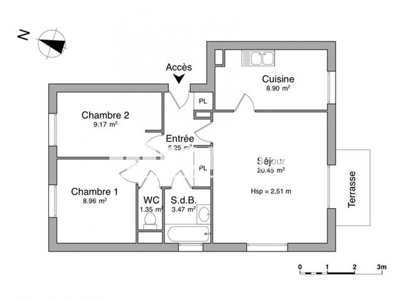 Maison à louer, 62m², ARRAS
