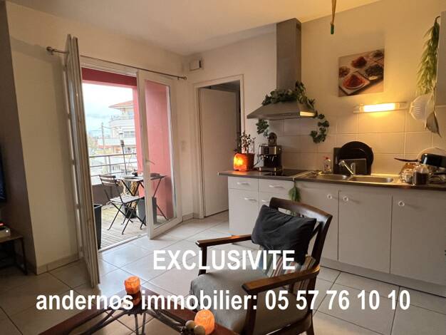 Appartement à vendre 159 000 € 1 pièce 33 m² RDC Andernos-les-Bains 33510